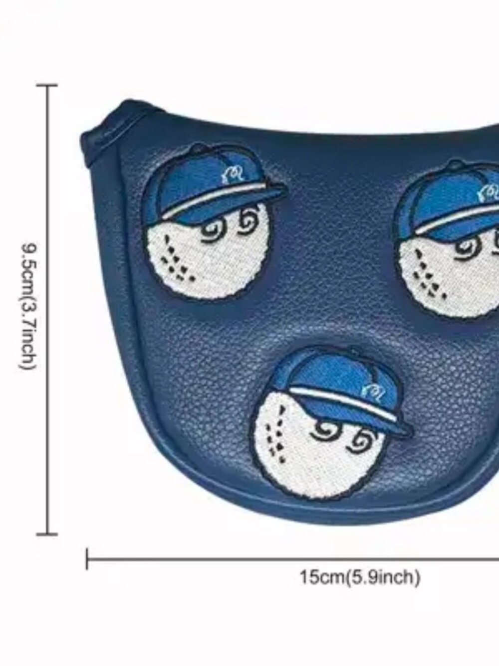 Malbon Golf Club Head Sleeve Semi-Circular Club Head Protective Cover